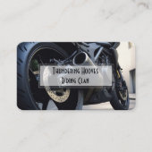 Biker Club Visitenkarte (Vorderseite)