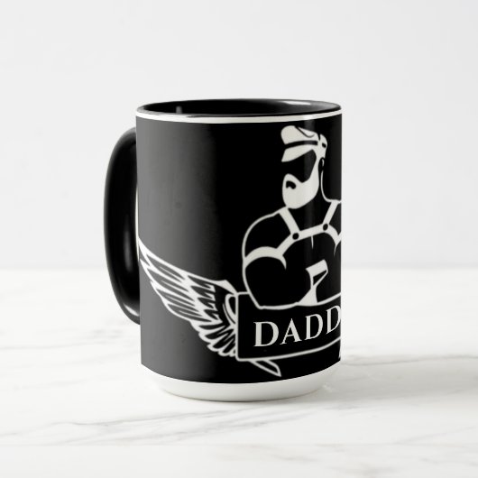 Biker Daddy Tasse (Vorderseite Links)
