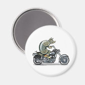 Biker Dillo Magnet (Vorderseite/Rückseite)