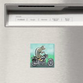 Biker Dillo Magnet (In Situ (Geschirrspüler))