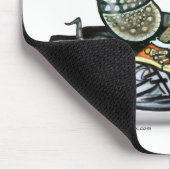 Biker Dillo Mousepad (Ecke)