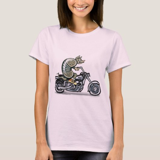 Biker Dillo T-Shirt (Vorderseite)