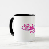 Biker Diva Tasse (Vorderseite Links)