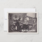 Biker Einladung (Vorderseite)