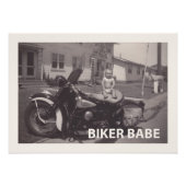 Biker Fotodruck (Vorne)