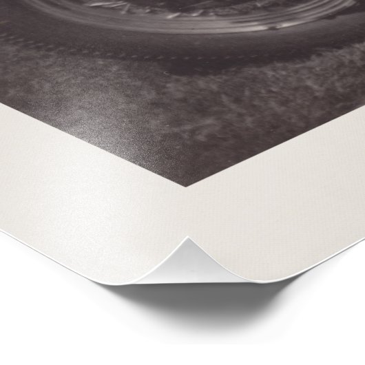 Biker Fotodruck (Ecke)