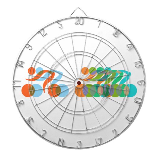 Biker Freak Dartscheibe (vorne)
