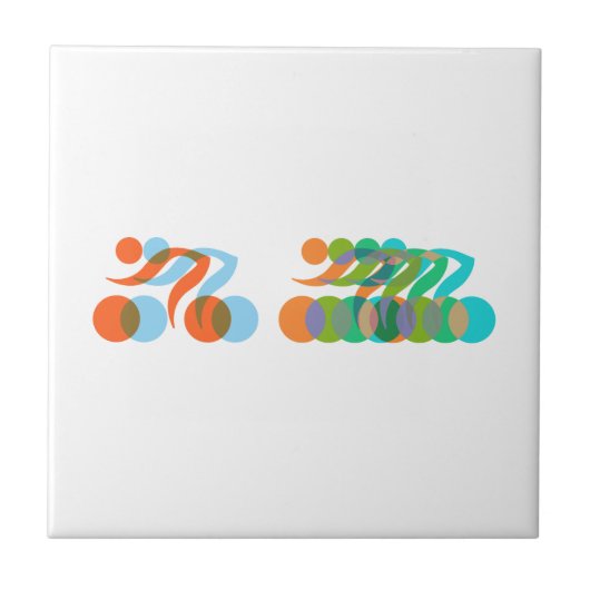 Biker Freak Fliese (Vorderseite)