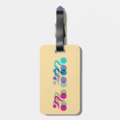 Biker Freak Gepäckanhänger (Rückseite vertikal)