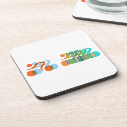 Biker Freak Getränkeuntersetzer (Linke Seite)