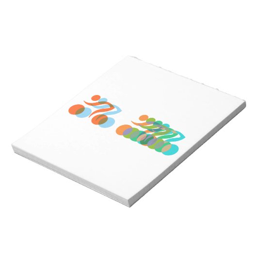 Biker Freak Notizblock (Rotiert)