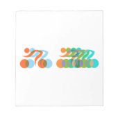 Biker Freak Notizblock (Vorderseite)