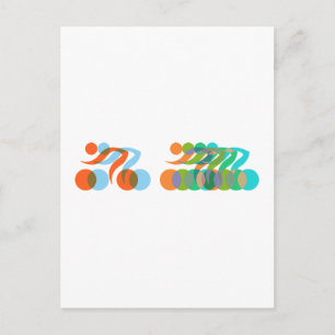 Biker Freak Postkarte