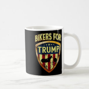 Biker für Trump lustiges Biker-Geschenk Biker für  Kaffeetasse