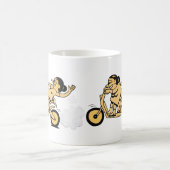 Biker. Geh da hin. Kaffeetasse (Mittel)