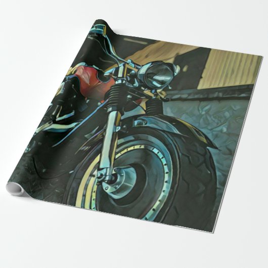 Biker gifts geschenkpapier (Ungerollt)