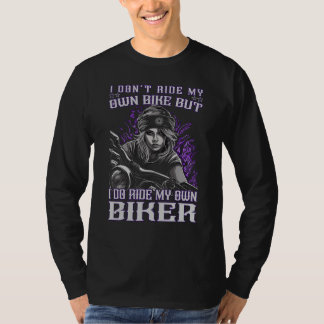 Biker Girl Biker T-Shirt