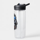 Biker Gorilla Apollo rauchen Zigarrenart Trinkflasche (Links)