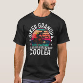 Biker Grandpa Like A Regular Grandpa Cyclist Ridin T-Shirt (Vorderseite)