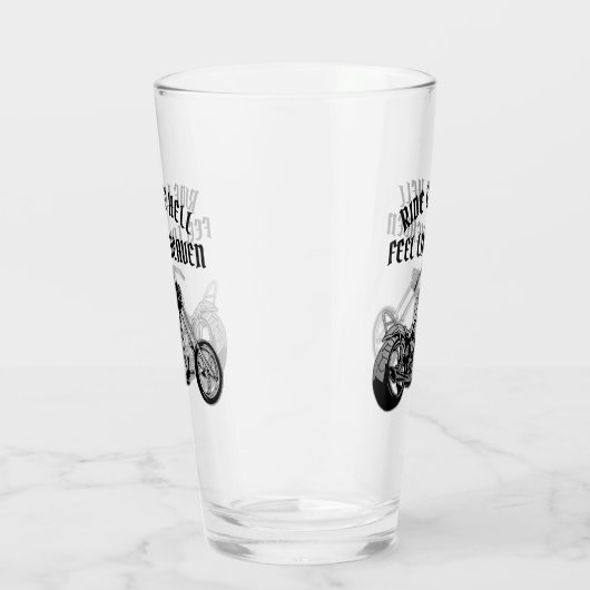 Biker Heaven Glas (Rechts)