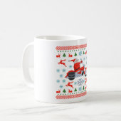 Biker Holiday Sweater T-Shirts Kaffeetasse (Vorderseite Links)