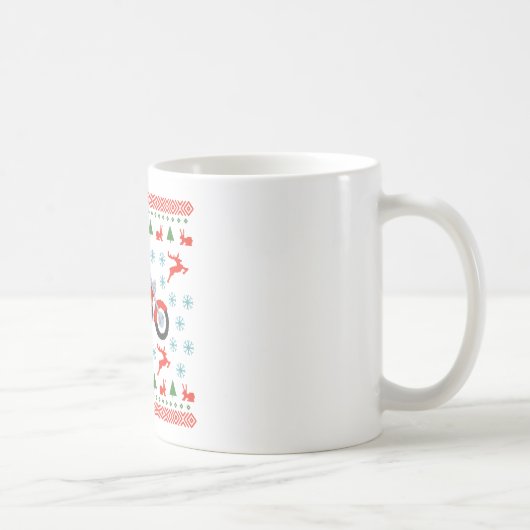 Biker Holiday Sweater T-Shirts Kaffeetasse (Rechts)