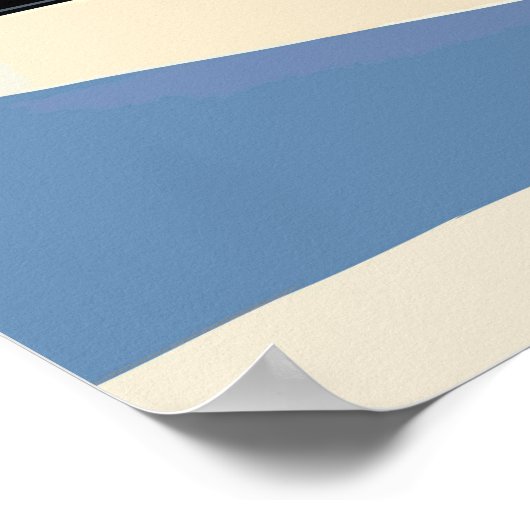 Biker Jesus Christus auf dem Motorrad Abstrakte Ku Poster (Ecke)