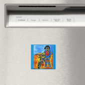 Biker Joanne Magnet (In Situ (Geschirrspüler))