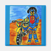 Biker Joanne Magnet (Vorne)