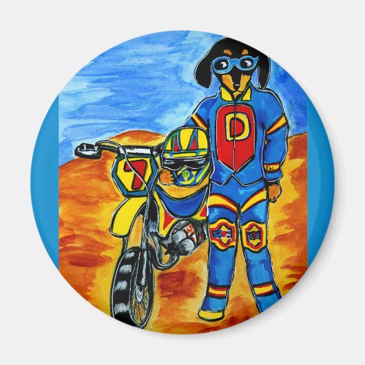 Biker Joanne Magnet (Vorne)