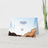 Biker Kid Dirt Stunt Bike Geburtstag Danke Karte (Rückseite)