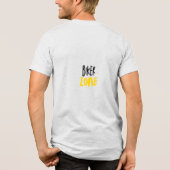 #Biker-Liebe T-Shirt Tri-Blend Shirt (Rückseite)