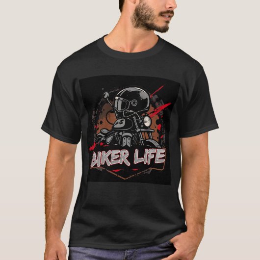 Biker Life Tshirt BL10 (Vorderseite)