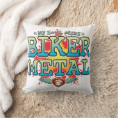Biker Metal Soul Kissen (Decke)
