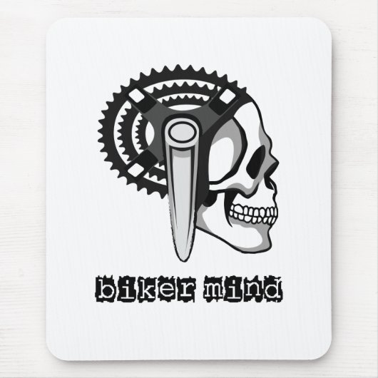 Biker Mind Mousepad (Vorne)