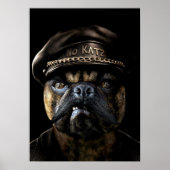 Biker-Mops Poster (Vorne)