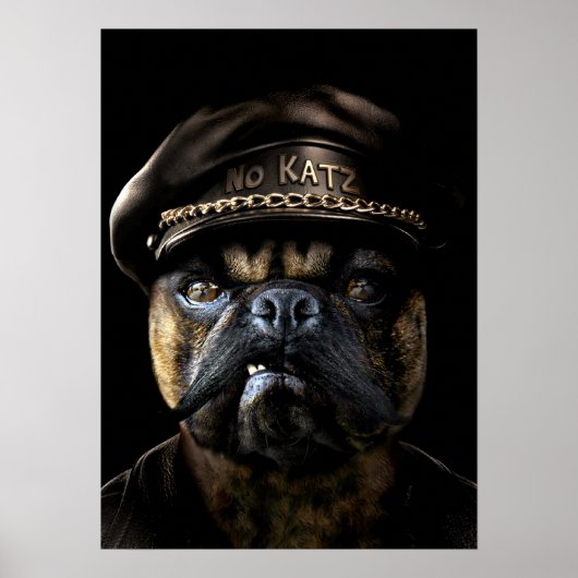 Biker-Mops Poster (Vorne)
