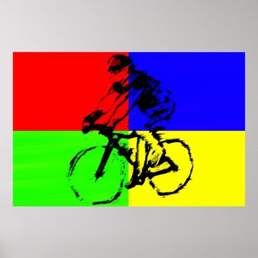 biker_multi_color poster (Vorne)