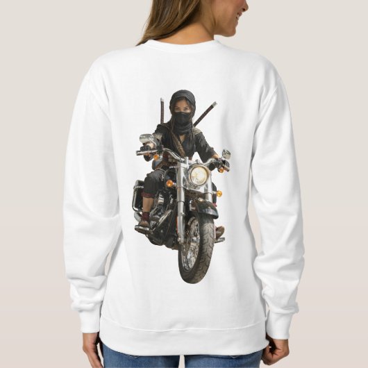 Biker Ninja Sweatshirt (Rückseite)