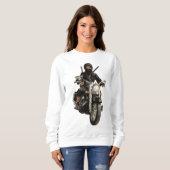 Biker Ninja Sweatshirt (Vorne ganz)