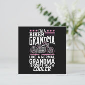Biker Oma - Motorrad Oma Biker Oma (Stehend Vorderseite)
