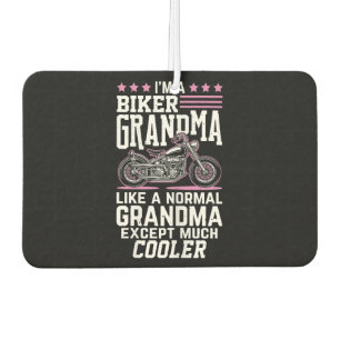 Biker Oma - Motorrad Oma Biker Oma Autolufterfrischer