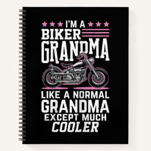 Biker Oma - Motorrad Oma Biker Oma Notizblock