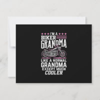 Biker Oma - Motorrad Oma Biker Oma