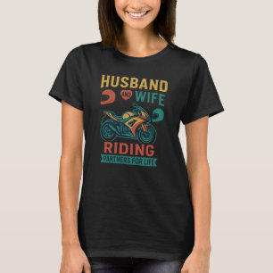 Biker-Paar T-Shirt