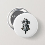 Biker Panda Button (Vorne & Hinten)