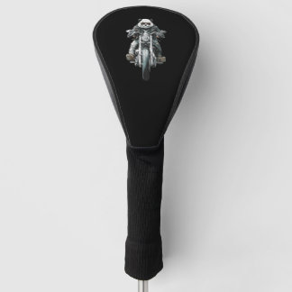 Biker Panda Golf Headcover