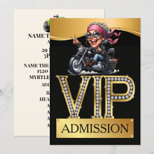 BIKER PARTY VIP-Zulassung Einladung