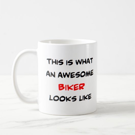 Biker, phantastisch kaffeetasse (Links)