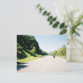 Biker Postcard - Eine schöne Fahrt Postkarte (Stehend Vorderseite)